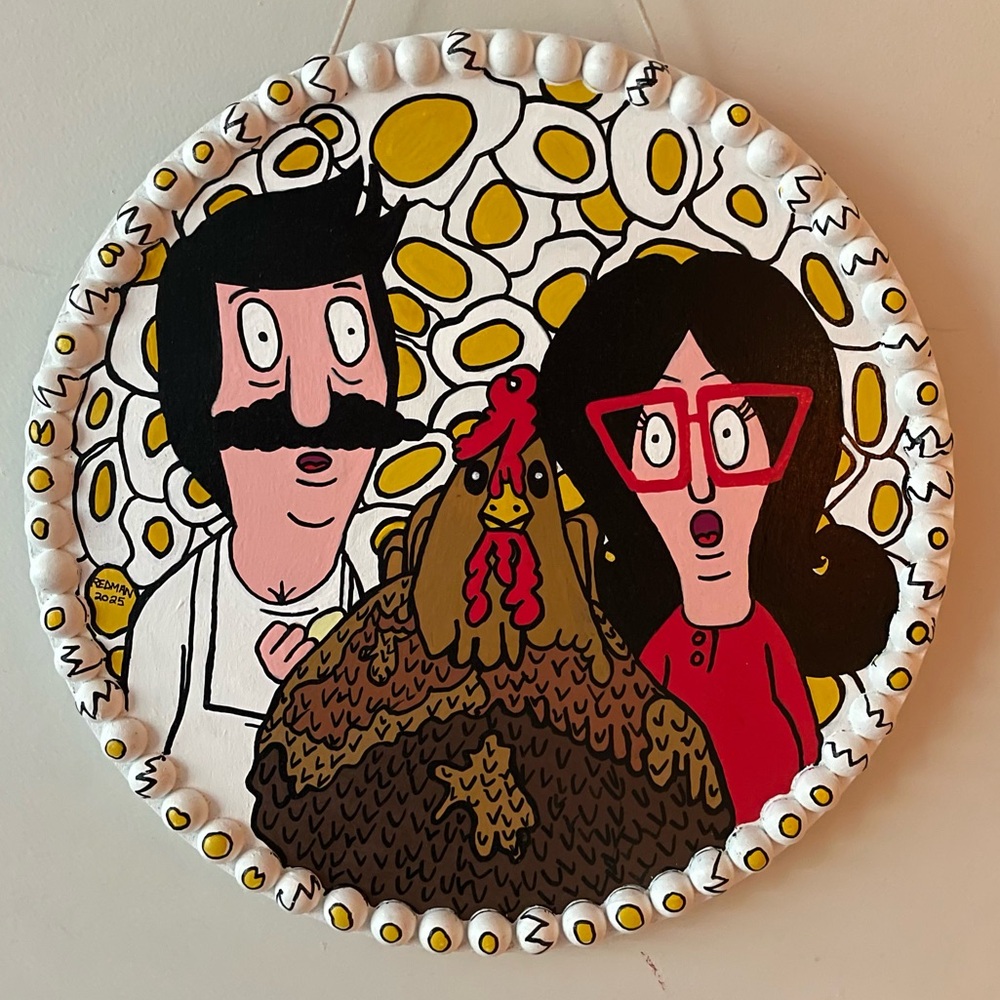 “Make An Egg Roll From Your Egg Hole” Starring Bob & Linda Belcher Home Decor
